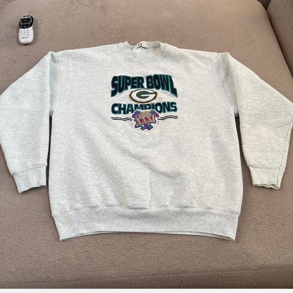 Vintage 1990s Green Bay‎ packers sweatshirt  Fits L/XL